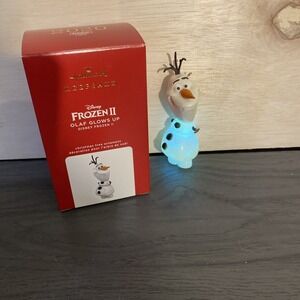 2020 Hallmark Keepsake Disney Frozen 2 Olaf Glows Up Magic Light Ornament